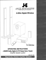 JAZZ SPEAKERS J-9940W Owner's manual