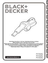 BLACK+DECKER DUSTBUSTER PV1820LRGP-QW (Batt. 35AW - 20min) Owner's manual