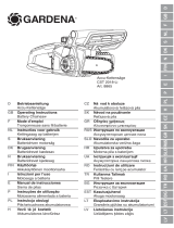 Gardena Battery Chainsaw User manual