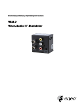 Eneo VAM-2 Operating Instructions Manual