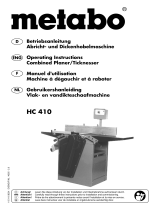 Metabo HC 410 G/5,50 DNB User manual