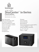 Iomega Ix2-200 - StorCenter Network Storage NAS Server Quick start guide