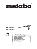 Metabo MHS 5050 SET Operating instructions