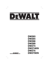 DeWalt DW268K T 5 Owner's manual
