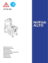 Nilfisk Alto ATTIX 200 TYPE 22 Owner's manual