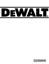 DeWalt D 25900 Owner's manual