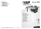 Ferm TSM1009 - FZB-205-1000N Owner's manual