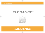 LAGRANGE ÉLÉGANCE 399 001 Owner's manual