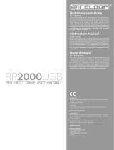 Reloop RP2000USB User manual