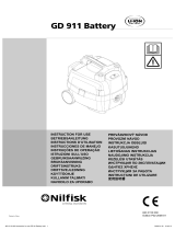 Nilfisk GD 911 Owner's manual