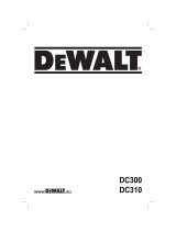 DeWalt DC300 Owner's manual