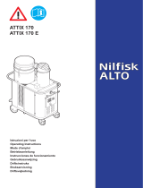 Nilfisk Alto ATTIX 170 E Owner's manual