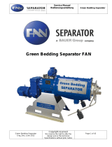 Bauer FAN Separator Green Bedding User manual