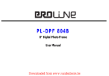 Proline PL-DPF 804B User manual