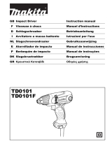Makita TD101F Owner's manual