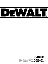DeWalt D28400 Owner's manual