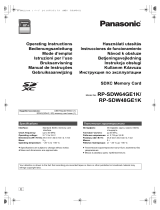 Panasonic RPSDW48GE1K Operating instructions