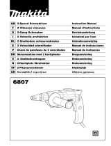 Makita 6807 Owner's manual