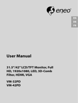 Eneo VM-42PD User manual