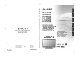 Sharp LC-46X20E User manual