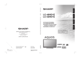 Sharp LC-52HD1E User manual