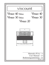 Viscount Vivace 40 Deluxe User manual