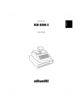 Olivetti ECR 8200 Owner's manual