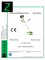 Zipper Mowers ZI-MOS 145G Heckenschere User manual