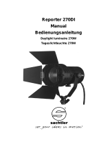 Sachtler Reporter 270DI User manual