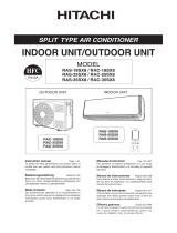 Hitachi RAC-SX10HYK User manual