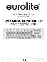 EuroLite DMX Move Control 512 User manual