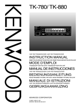 Kenwood TK-880 User manual