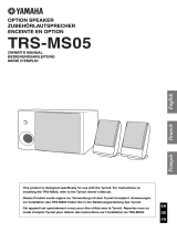 Yamaha TRS-MS05 Owner's manual