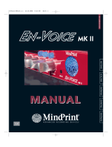 MINDPRINT ENVOICEMKII Owner's manual