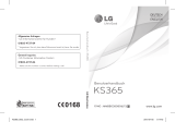LG KS365 User manual
