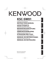 Kenwood KSC-SW01 User manual