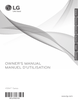 LG VS8400SCW User manual