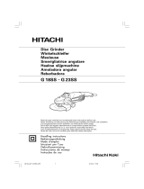 Hitachi G18SS Owner's manual