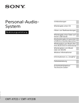 Sony CMT-X7CDB Owner's manual