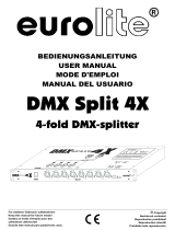 EuroLite DMX Split 4T User manual