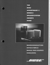 Bose SoundLink® wireless music system Owner's manual