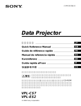 Sony VPL-ES2 Owner's manual