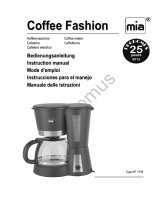 MIA Coffee Fashion Owner's manual