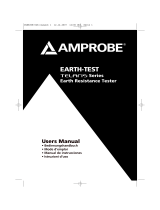 Amprobe Telaris-Earth-Test Earth Resistance Tester User manual