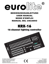 EuroLite KRX-16 User manual