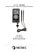 METREL MD 9010 User manual