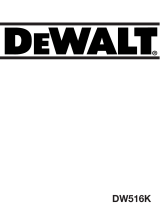 DeWalt DW516K Owner's manual