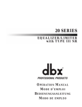 dbx DBX20 Owner's manual