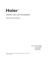 Haier LET32T1000HF User manual