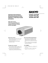 Sanyo VCB-3374 User manual